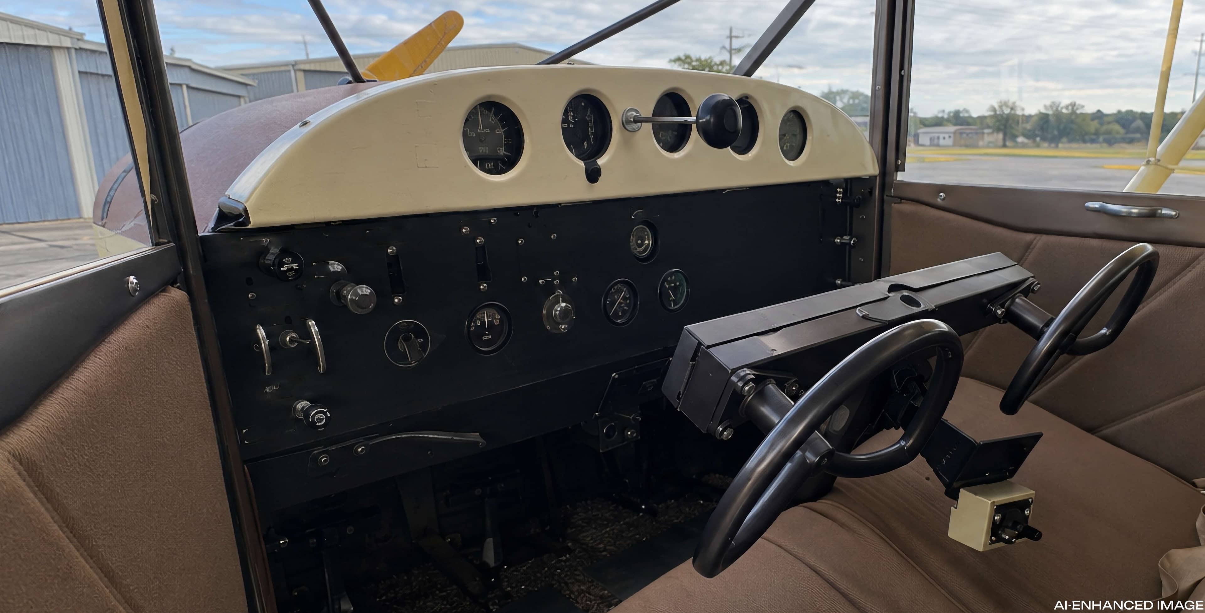 Funk B85C Bee — Funk Aircraft Company — Interior — photo 7
