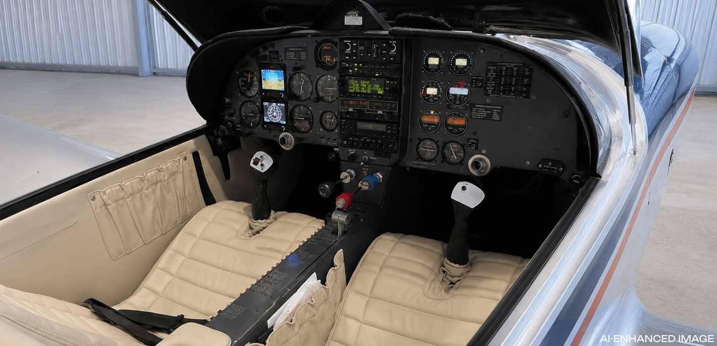 Lancair 360 — Lancair International — Interior — photo 7