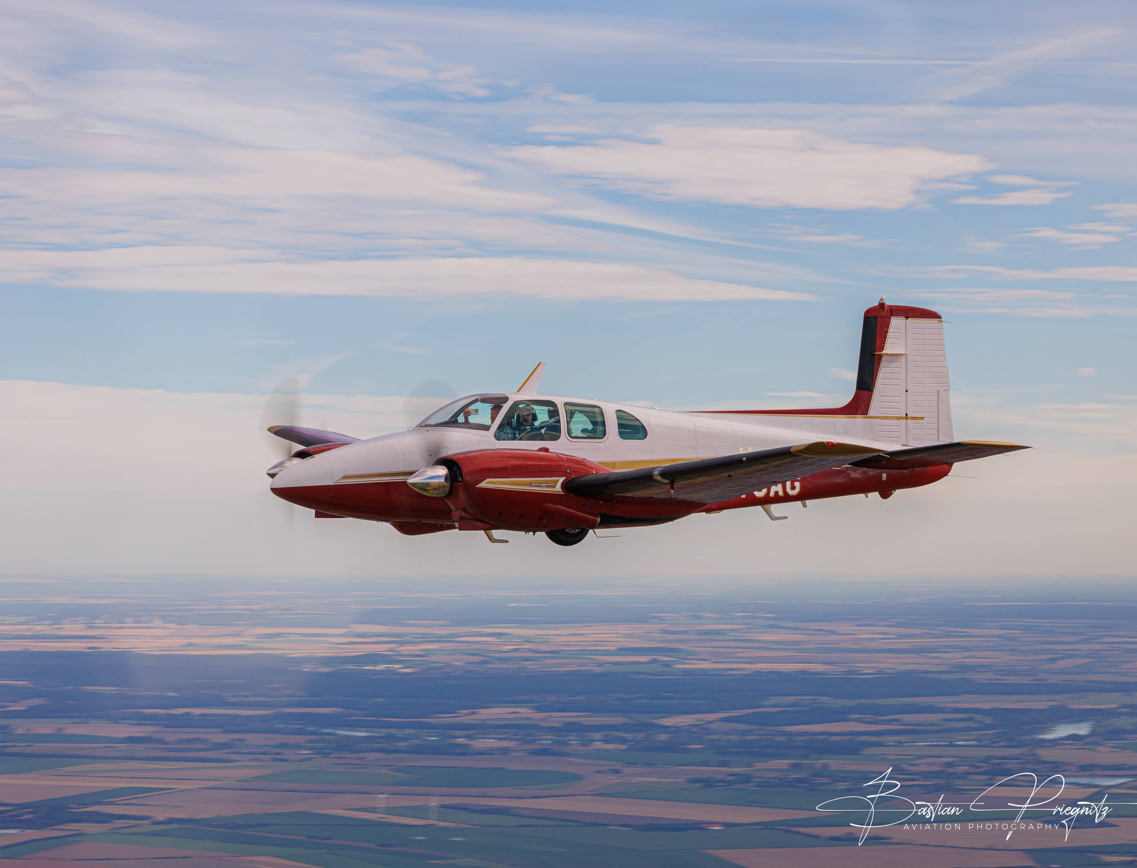 1960 Beechcraft Model H50 Twin Bonanza — Beechcraft — Exterior — photo 8