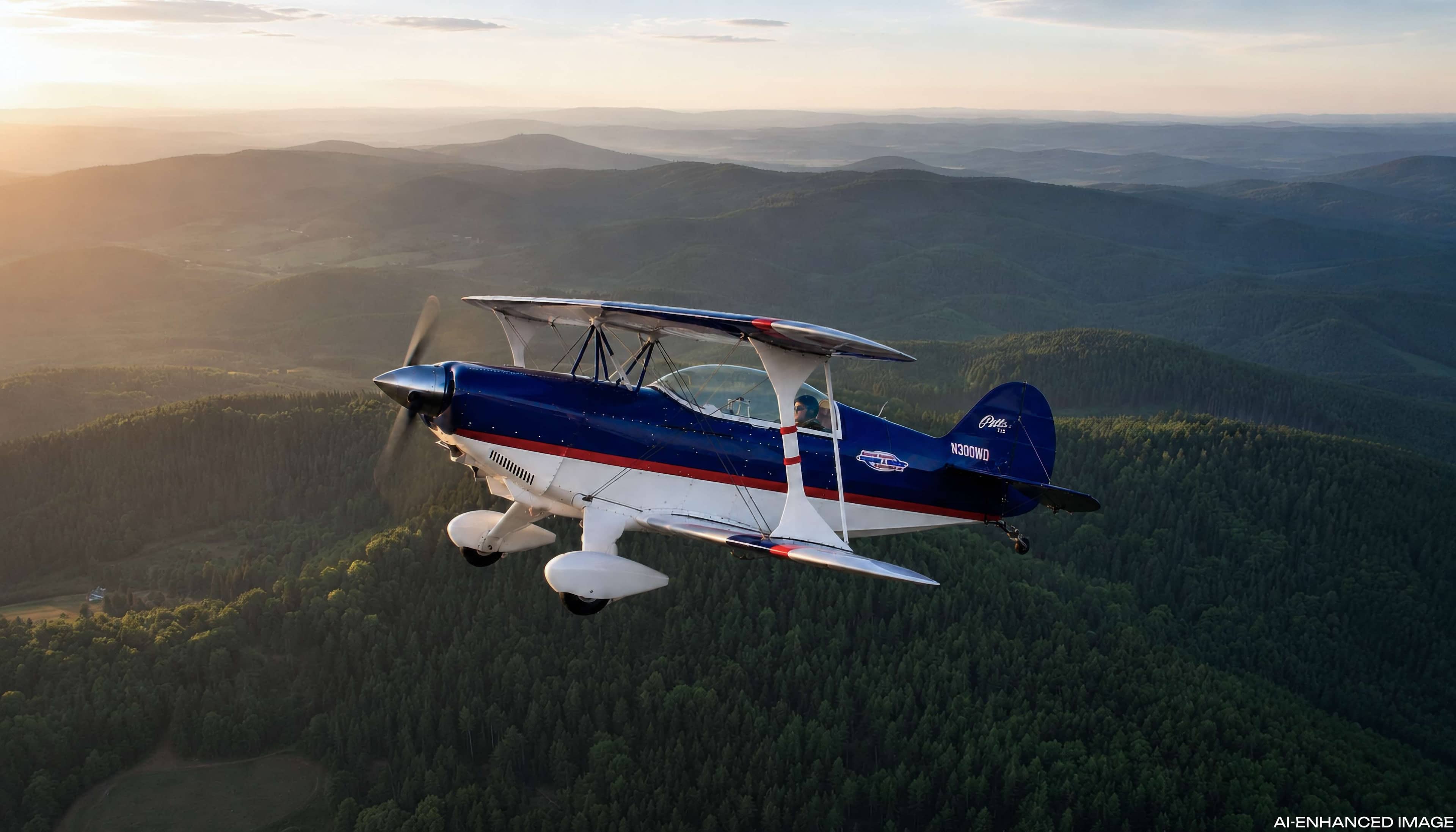 Immaculate Aviat Pitts S-2B