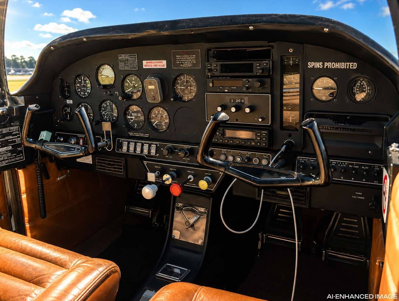 Grumman Yankee AA-1B — Grumman American Aviation Corporation — Interior — photo 7