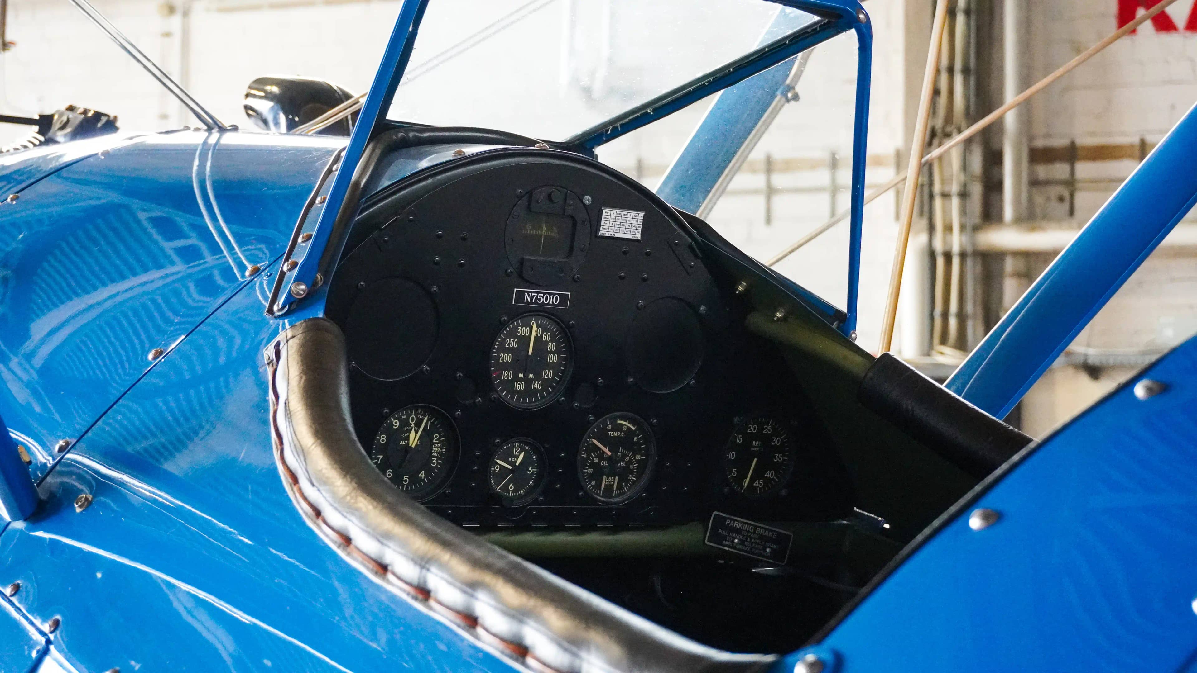 Boeing-Stearman PT-17 Kaydet — Boeing — Interior — photo 48