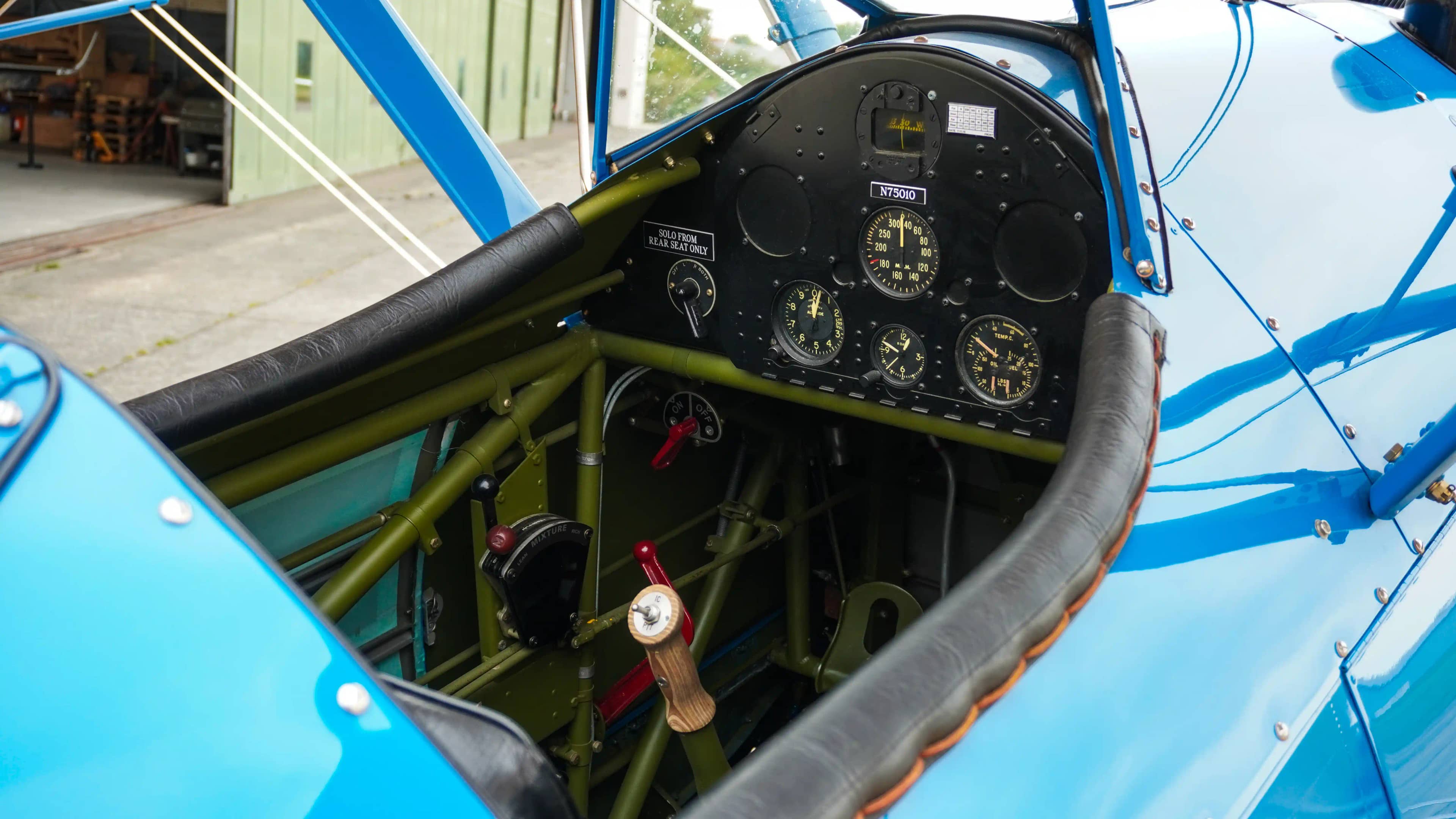 Boeing-Stearman PT-17 Kaydet — Boeing — Interior — photo 49