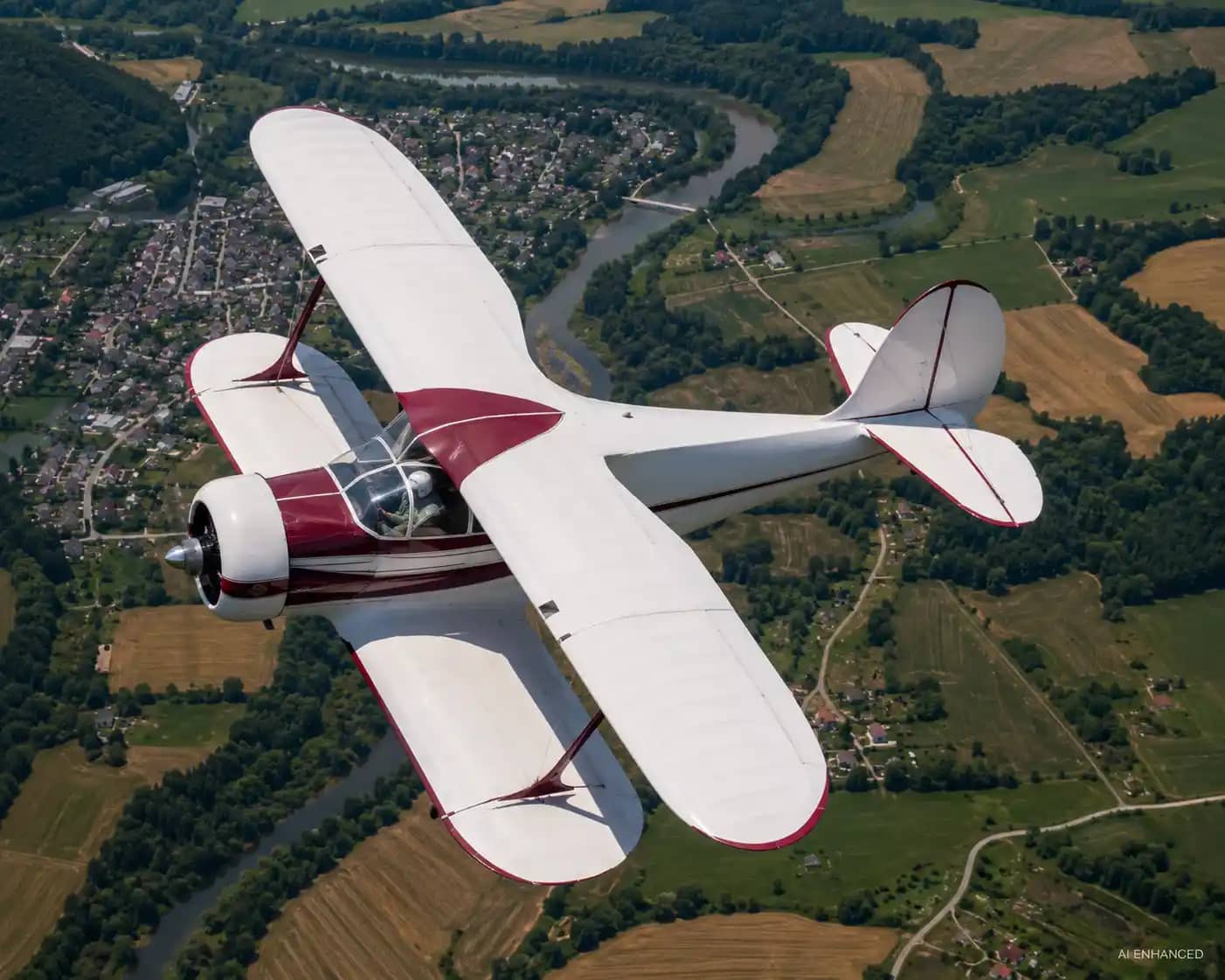 Beechcraft D17S Staggerwing — Beechcraft — Exterior — photo 7