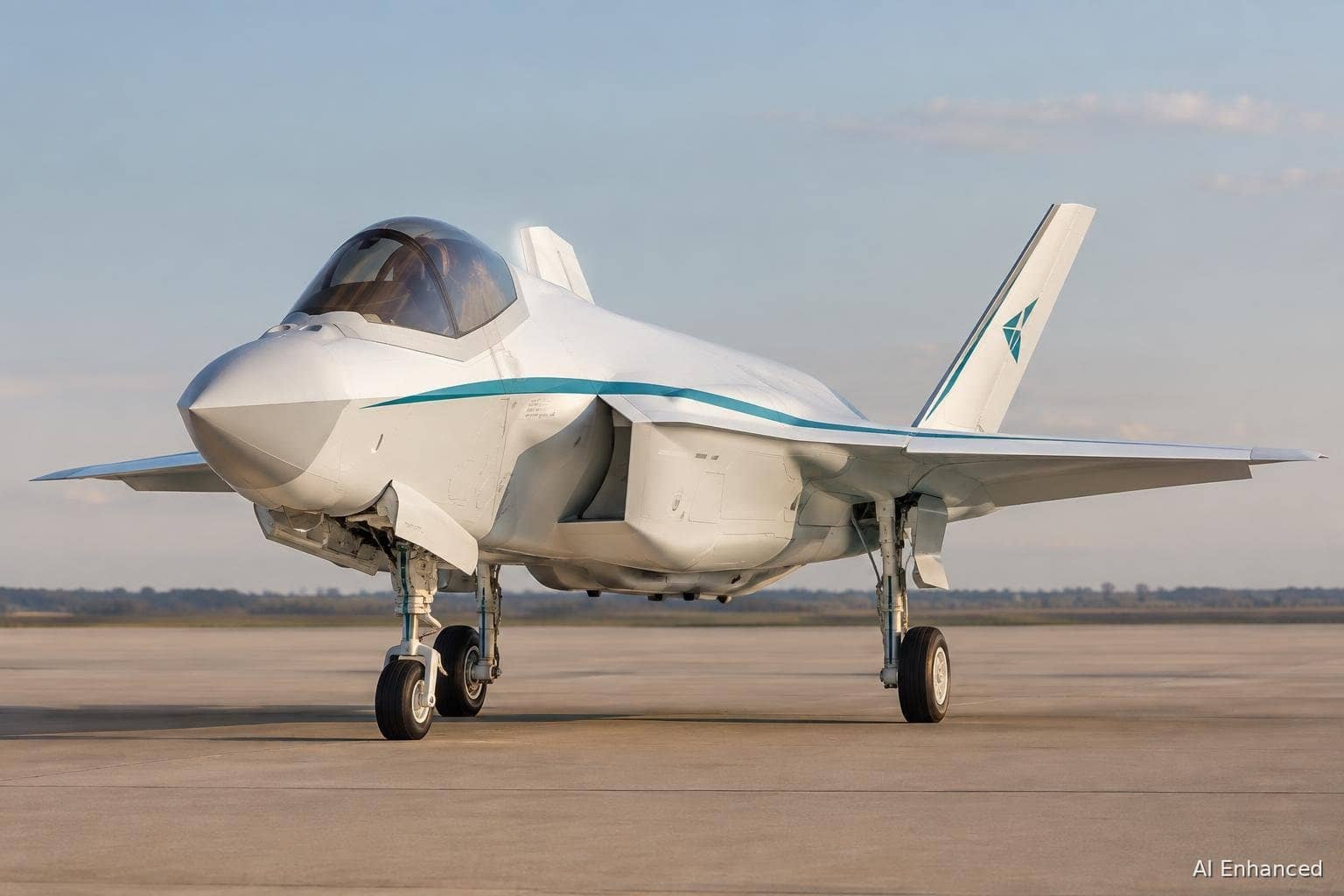 Illustration of a F-35 Lightning II family: F-35A, F-35B and F-35C aircraft: cockpit.