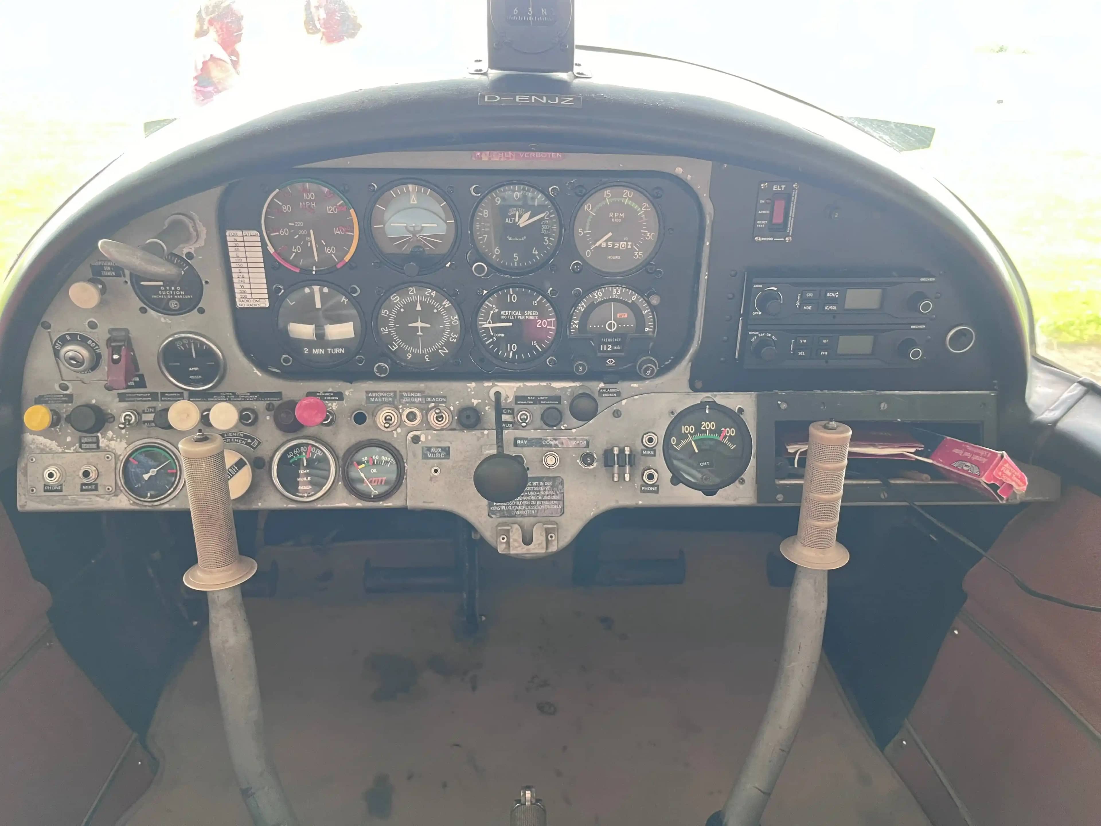 1963 Morane-Saulnier MS 885 Super Rallye — cockpit & cabin, 5 of 5