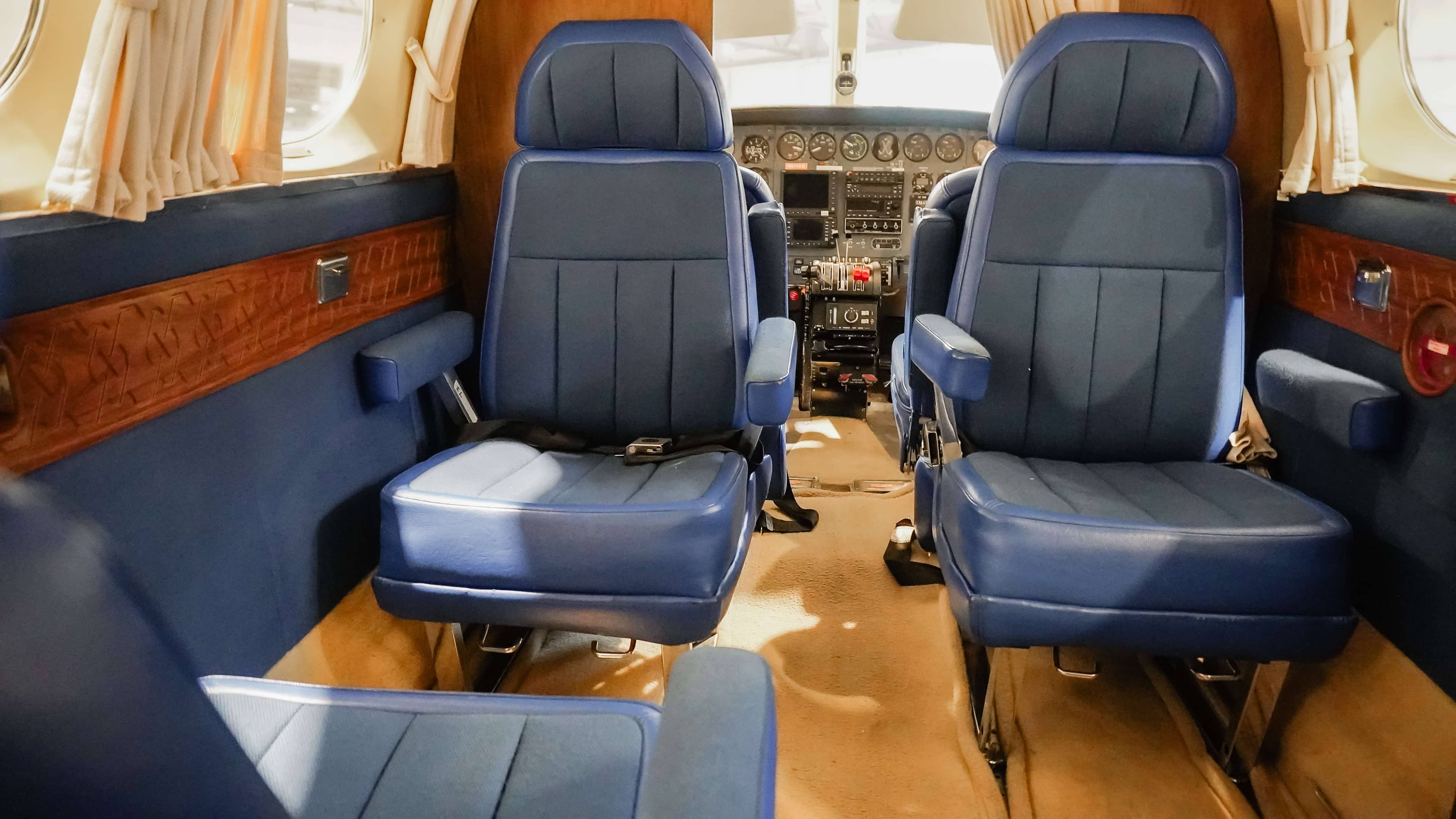 Impressive 1974 Cessna 414 Twin — Cessna — Interior — photo 47