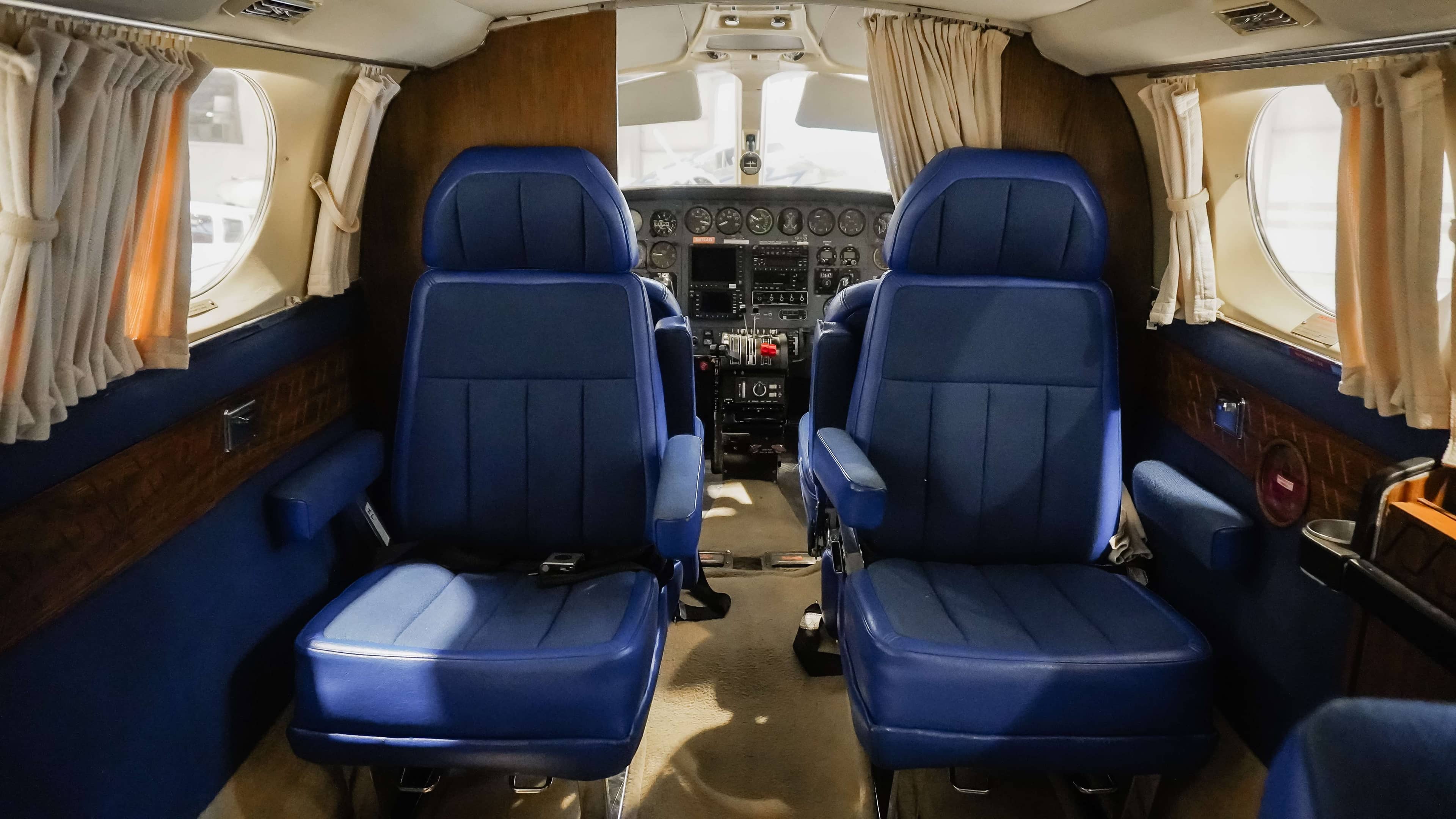 Impressive 1974 Cessna 414 Twin — Cessna — Interior — photo 48