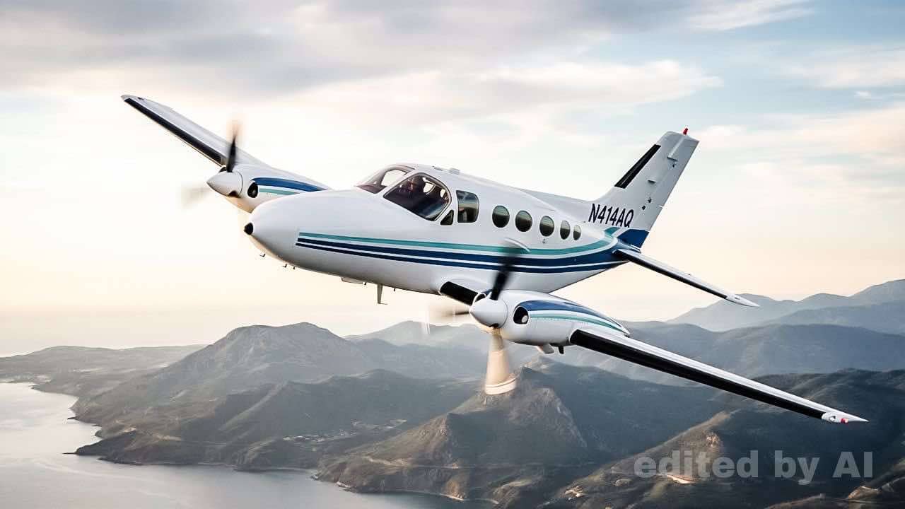 Impressive 1974 Cessna 414 Twin — Cessna — Exterior — photo 1