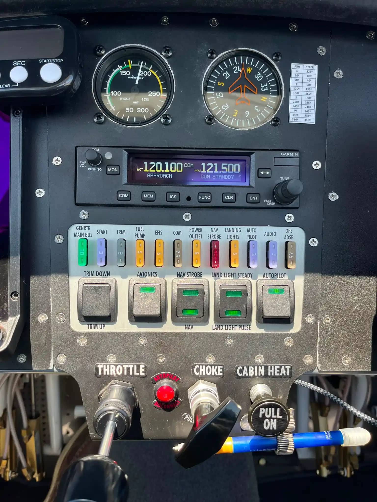 Vans RV-12 — VANS — Interior — photo 16