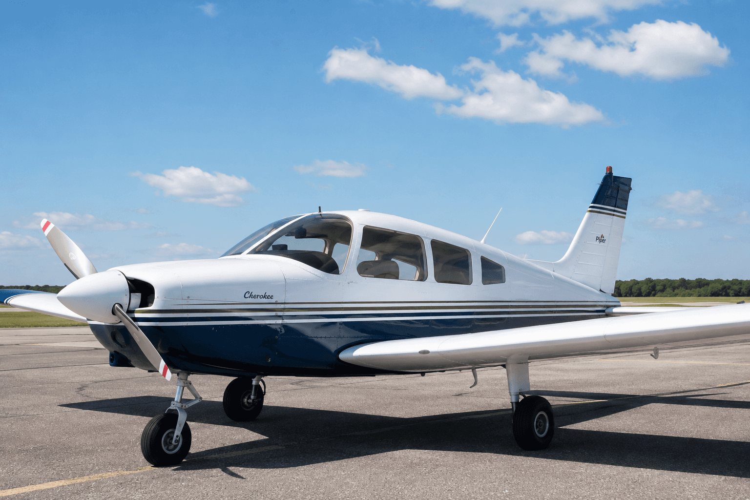 Piper PA-28 Cherokee — Piper — Exterior — photo 3