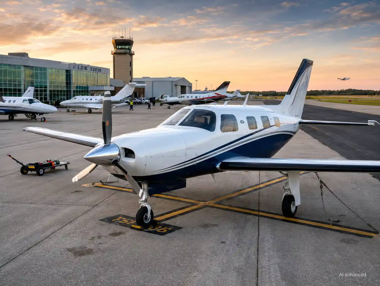 Piper PA-46 Malibu Mirage — Piper — Exterior — photo 4