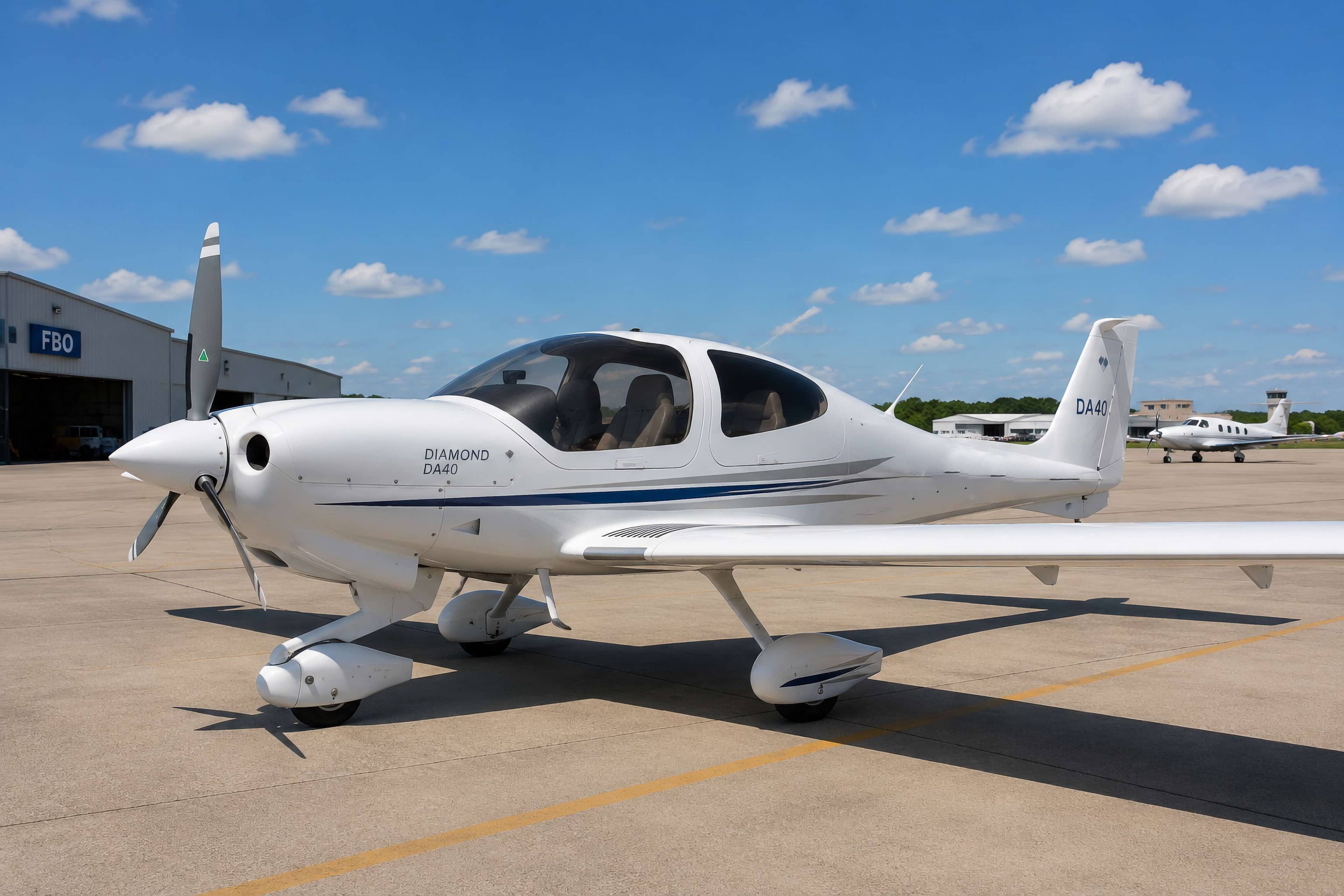 Diamond DA40-180 XLT — Diamond Aircraft Industries — Exterior — photo 2