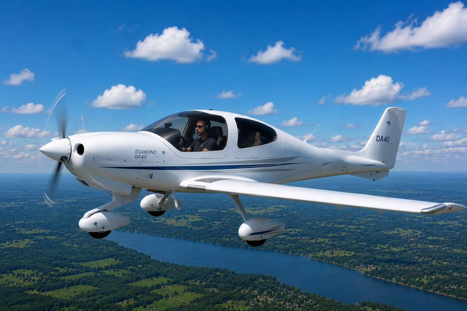 Diamond DA40-180 XLT — Diamond Aircraft Industries — Exterior — photo 1