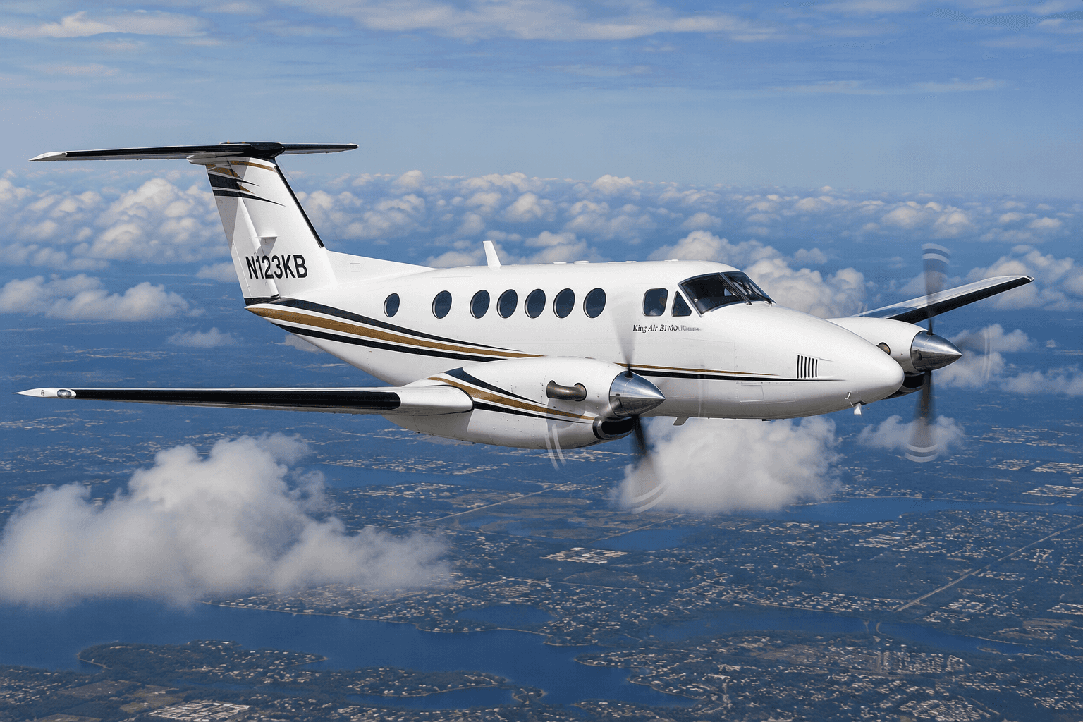 Beechcraft King Air B100 — Beechcraft — Exterior — photo 1