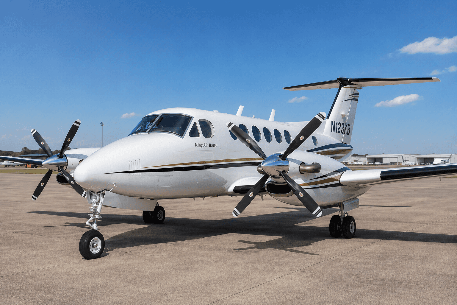 Beechcraft King Air B100 — Beechcraft — Exterior — photo 2