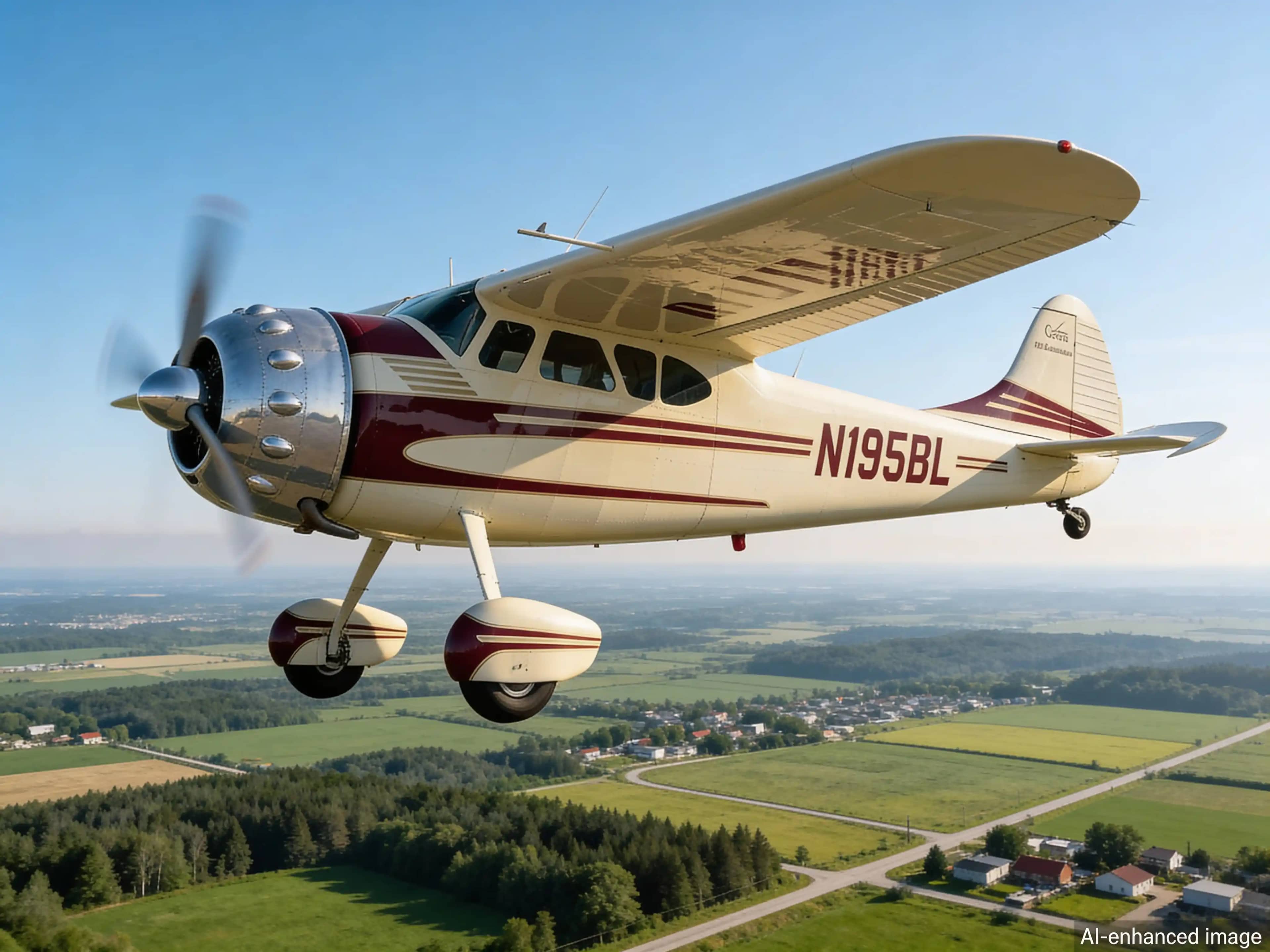 Cessna 195 Businessliner — Cessna — Exterior — photo 2