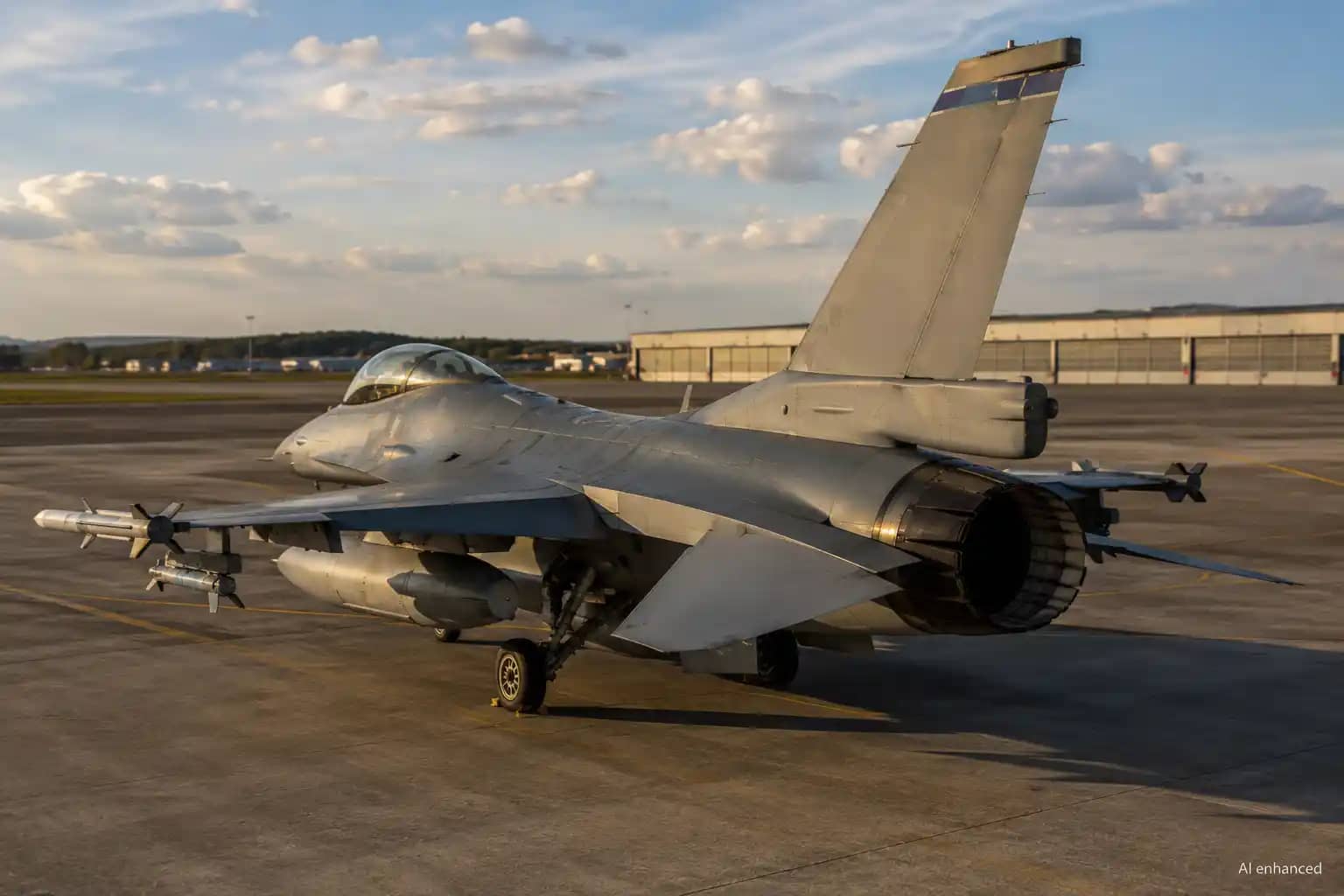 F-16 Fighting Falcon — General Dynamics — Exterior — photo 9