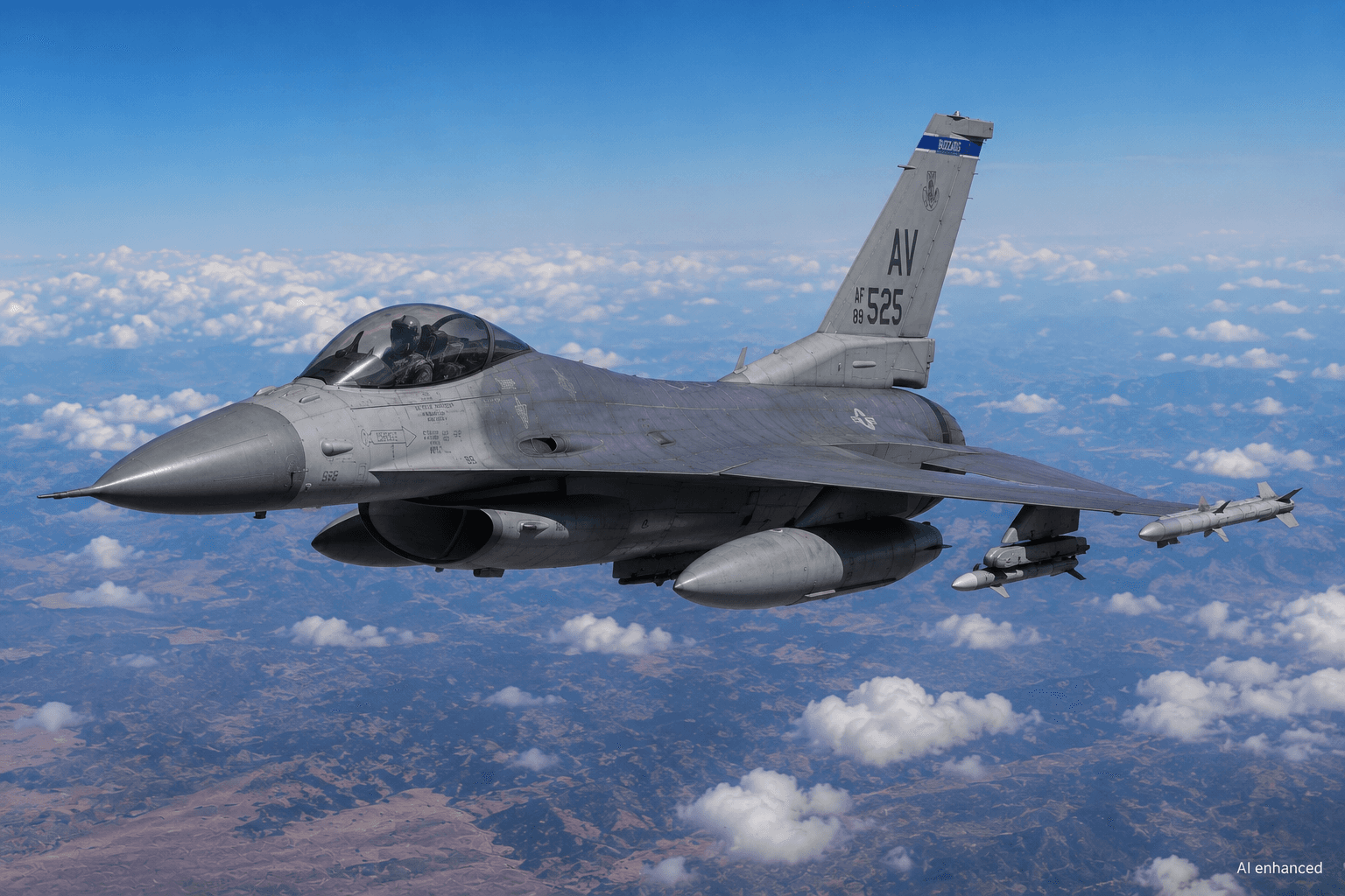 F-16 Fighting Falcon — General Dynamics — Exterior — photo 2