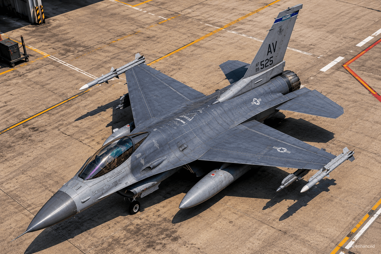 F-16 Fighting Falcon — General Dynamics — Exterior — photo 4