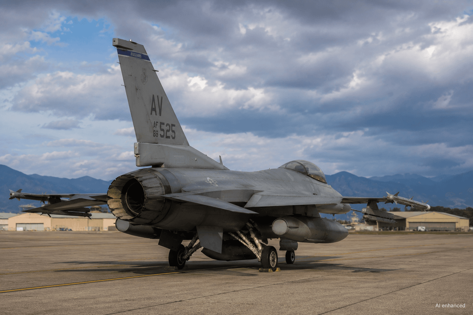 F-16 Fighting Falcon — General Dynamics — Exterior — photo 3