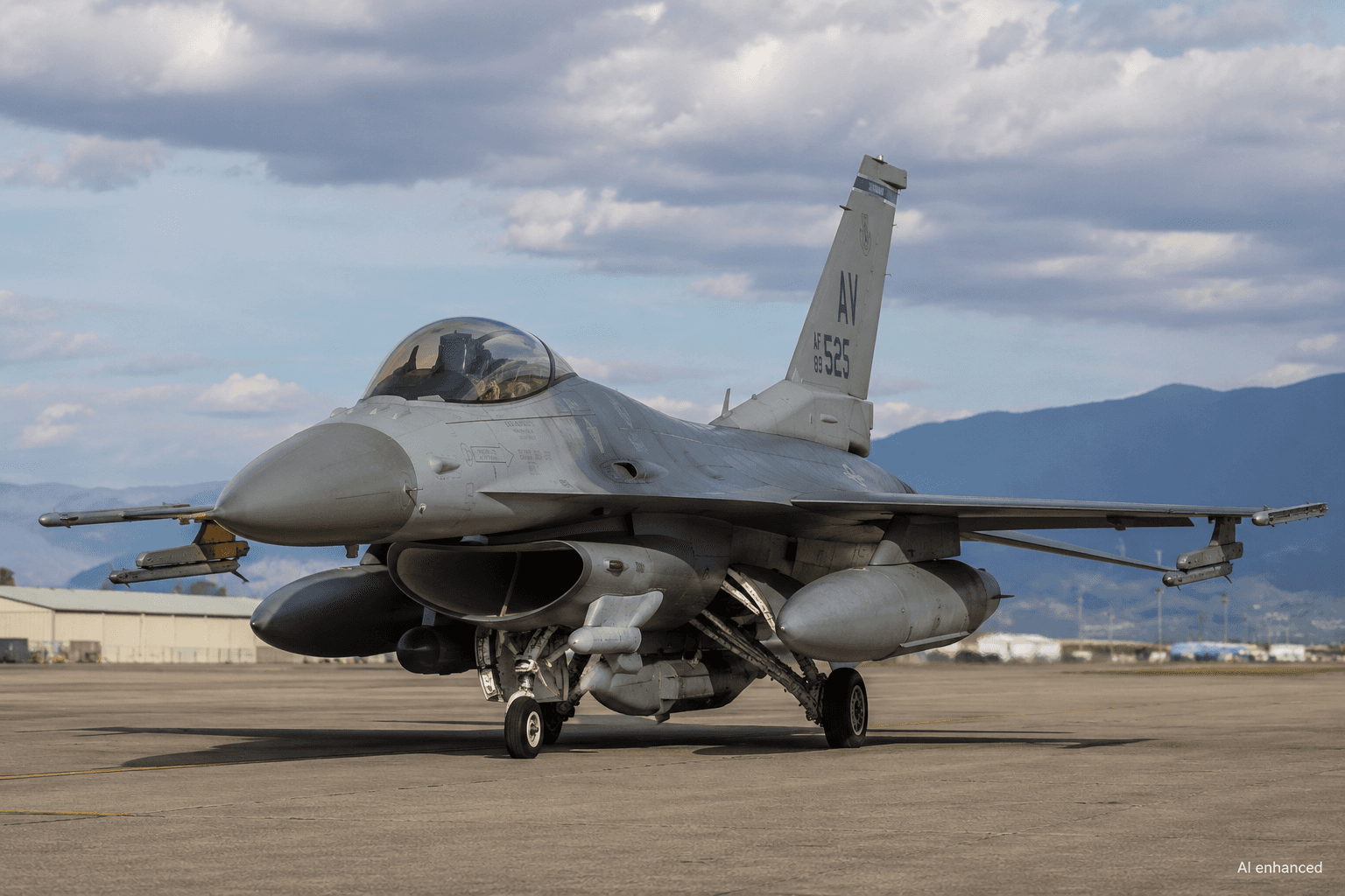 F-16 Fighting Falcon — General Dynamics — Exterior — photo 1