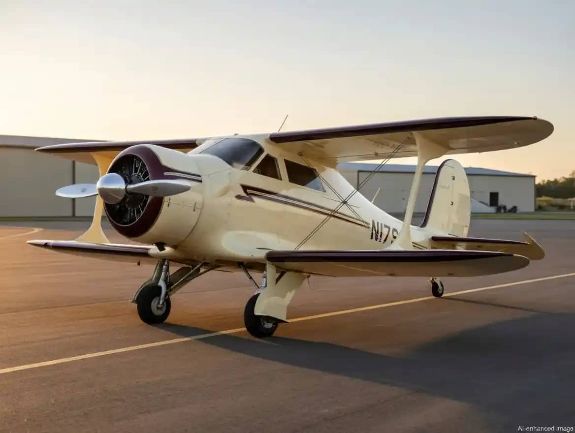 1944 Beechcraft D17S Staggerwing — Beechcraft — Exterior — photo 3