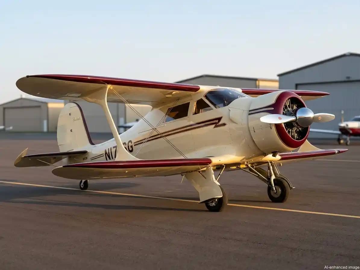 1944 Beechcraft D17S Staggerwing — Beechcraft — Exterior — photo 4