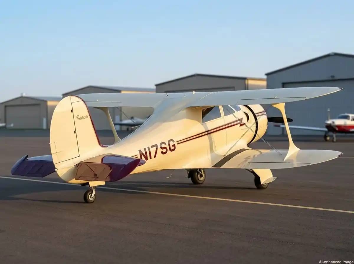 1944 Beechcraft D17S Staggerwing — Beechcraft — Exterior — photo 6