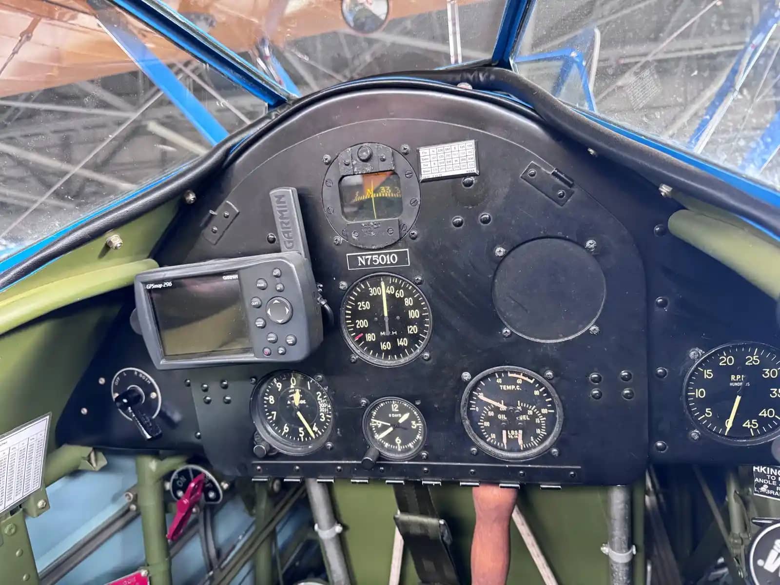 Boeing-Stearman PT-17 Kaydet — Boeing — Interior — photo 19