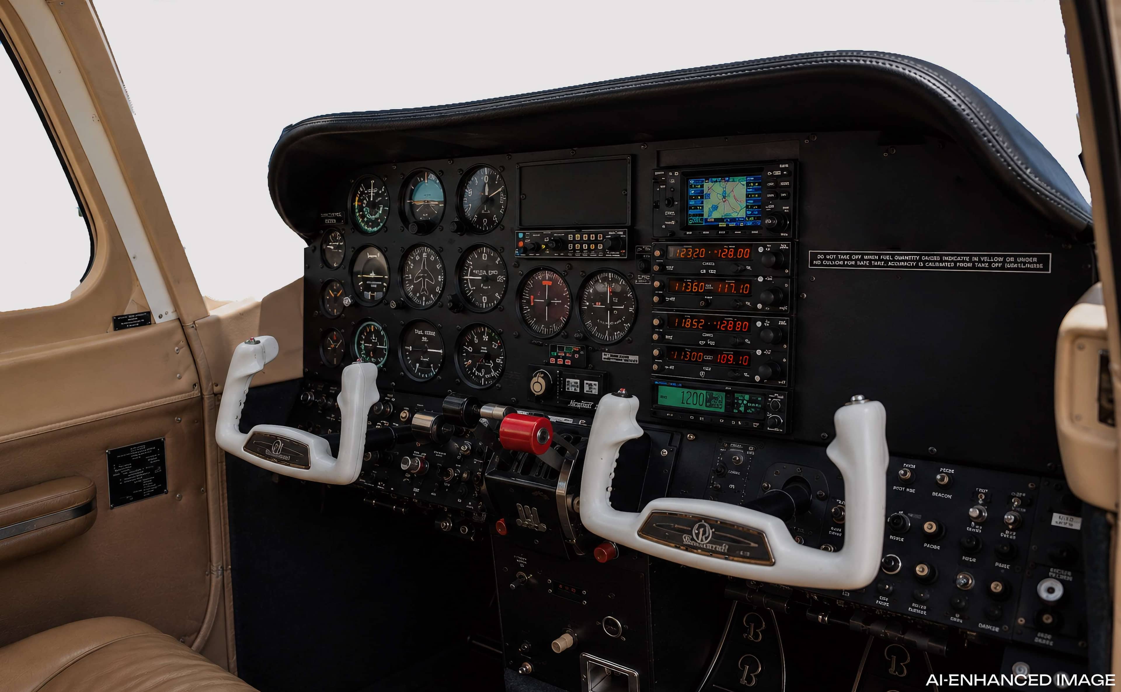 1972 Beechcraft C23 Sundowner — Beechcraft — Interior — photo 2