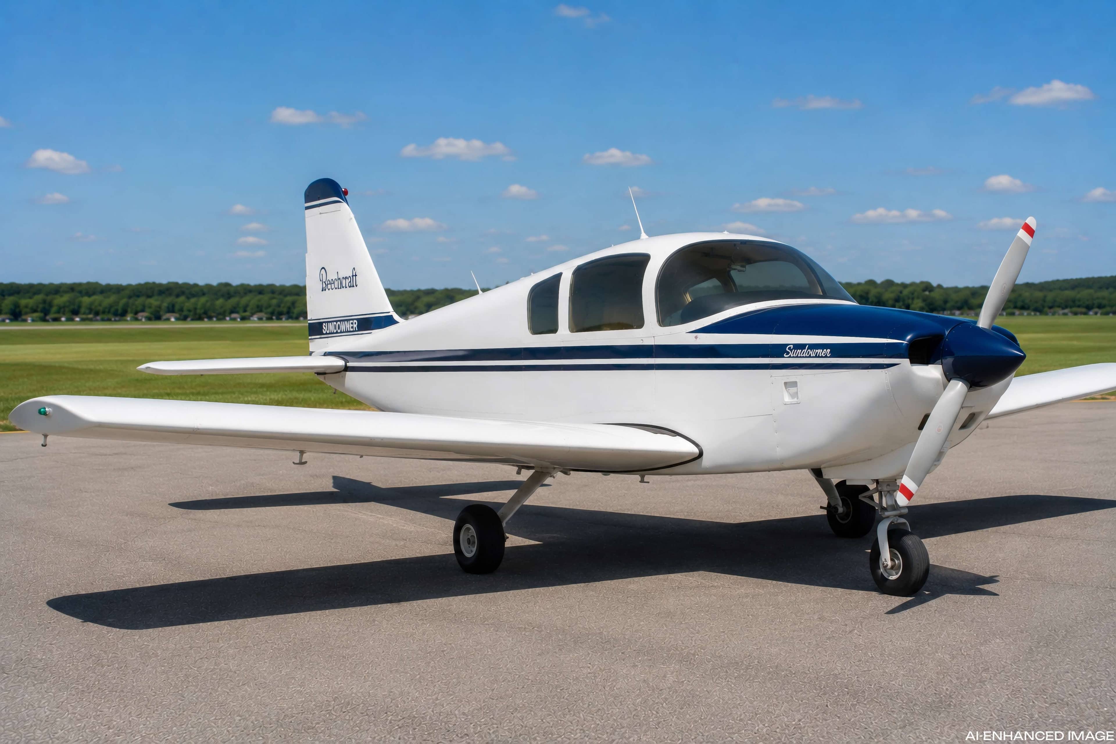 1972 Beechcraft C23 Sundowner — Beechcraft — Exterior — photo 4