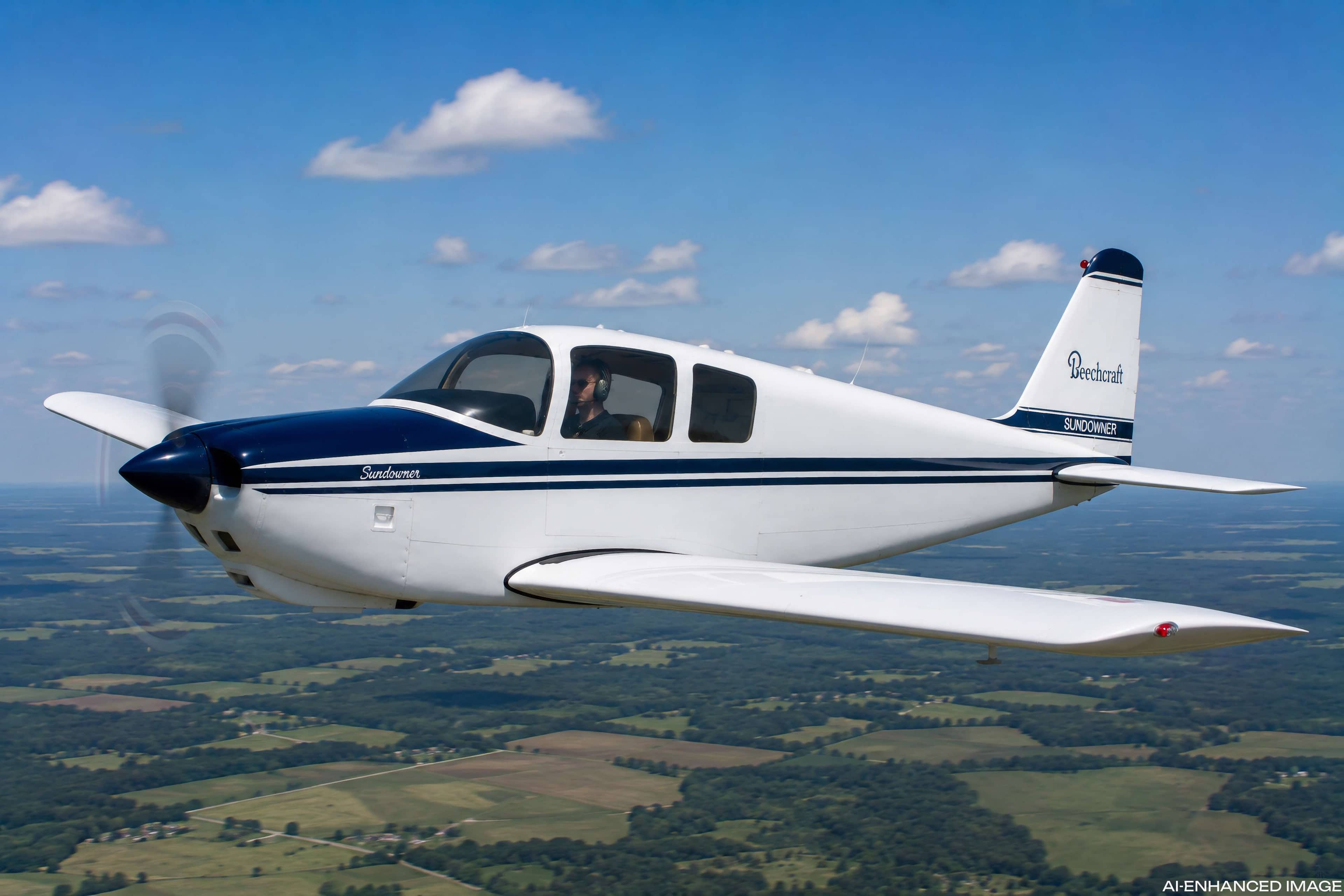 1972 Beechcraft C23 Sundowner — Beechcraft — Exterior — photo 1