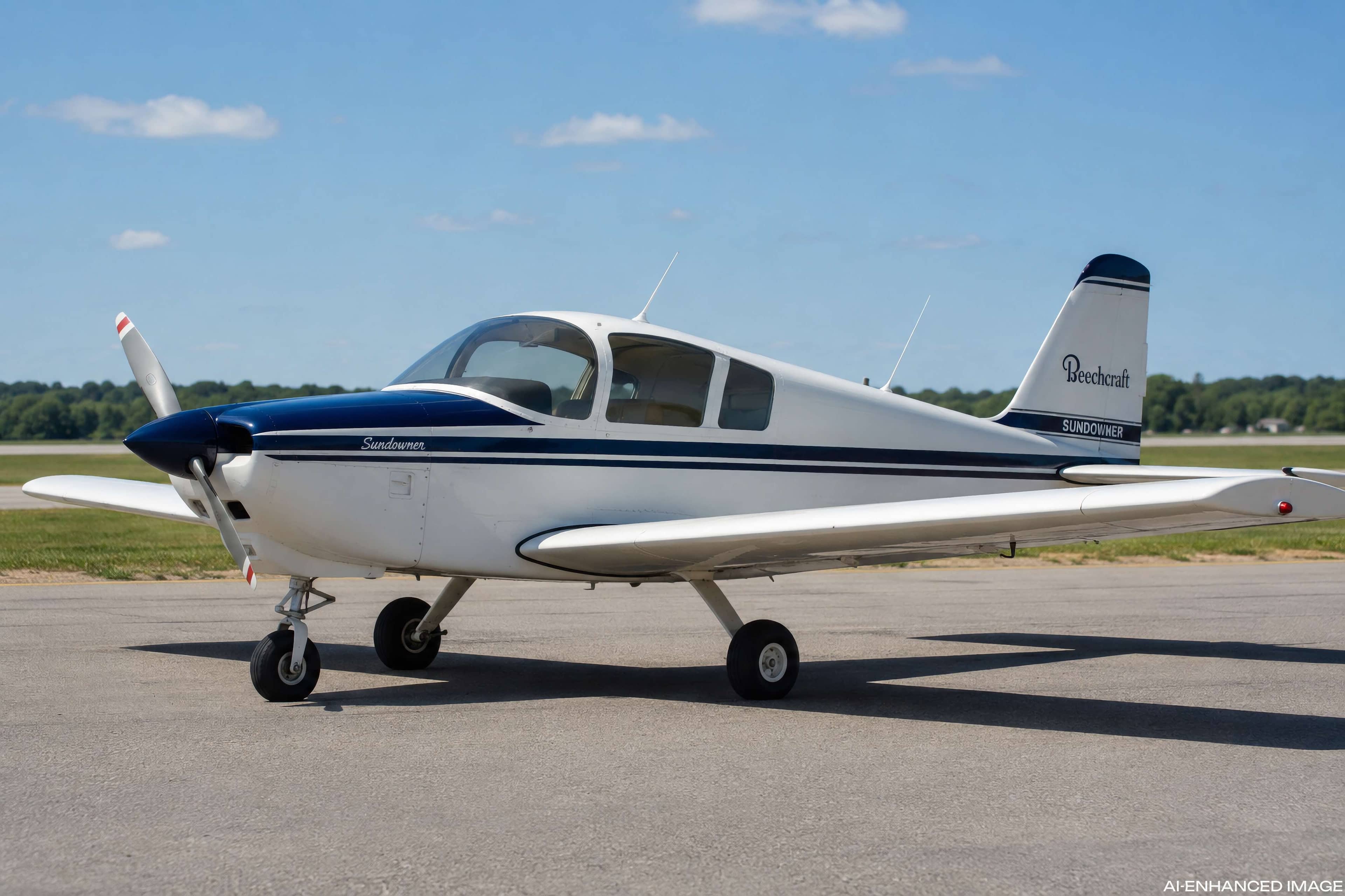 1972 Beechcraft C23 Sundowner — Beechcraft — Exterior — photo 8